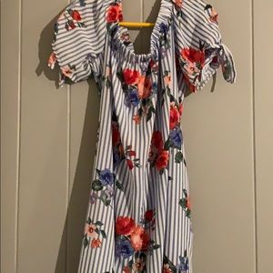 Off the shoulder dress